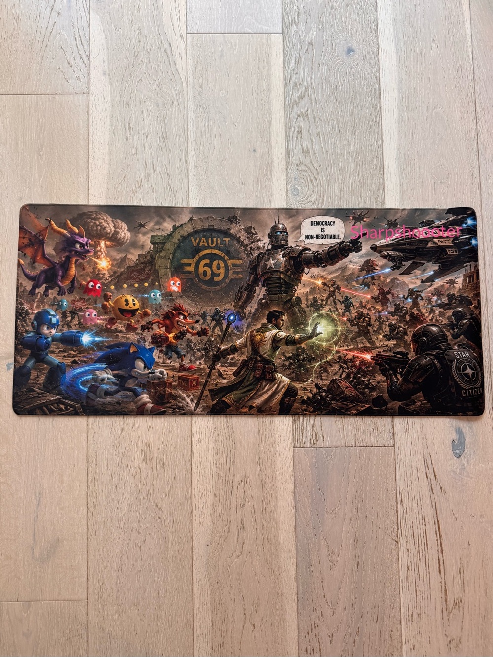 Gaming Playmat – Multicolor XLarge Desk/Mouse Mat NEW